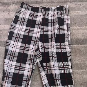 plaid pants